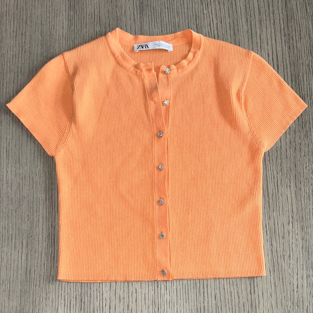 Zara Button Front Cardigan